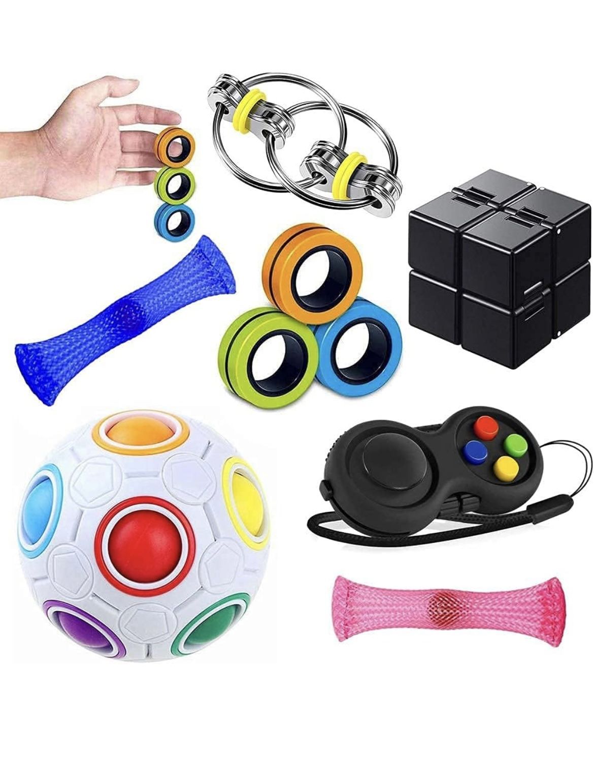 Sensory Fidget Toys Set 7 Pack