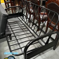 Metal Black Futon Day Bed 