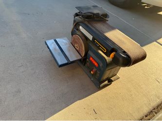 Ryobi 4" x 36" Belt & 6" Disc Sander - Great Condition