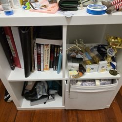 Like new, 4 cubby IKEA bookshelf