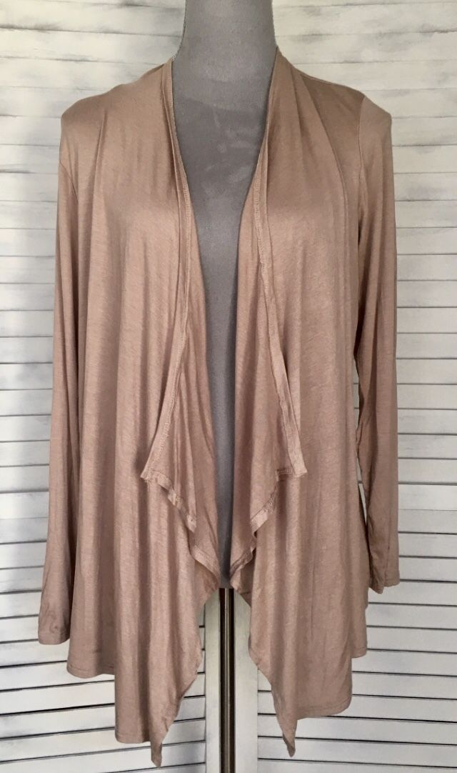 Taupe Cardigan, Large