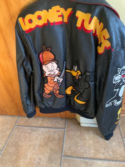 Medium leather jacket