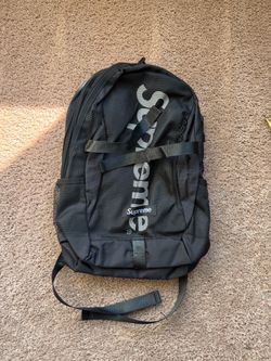 Supreme Black Backpack