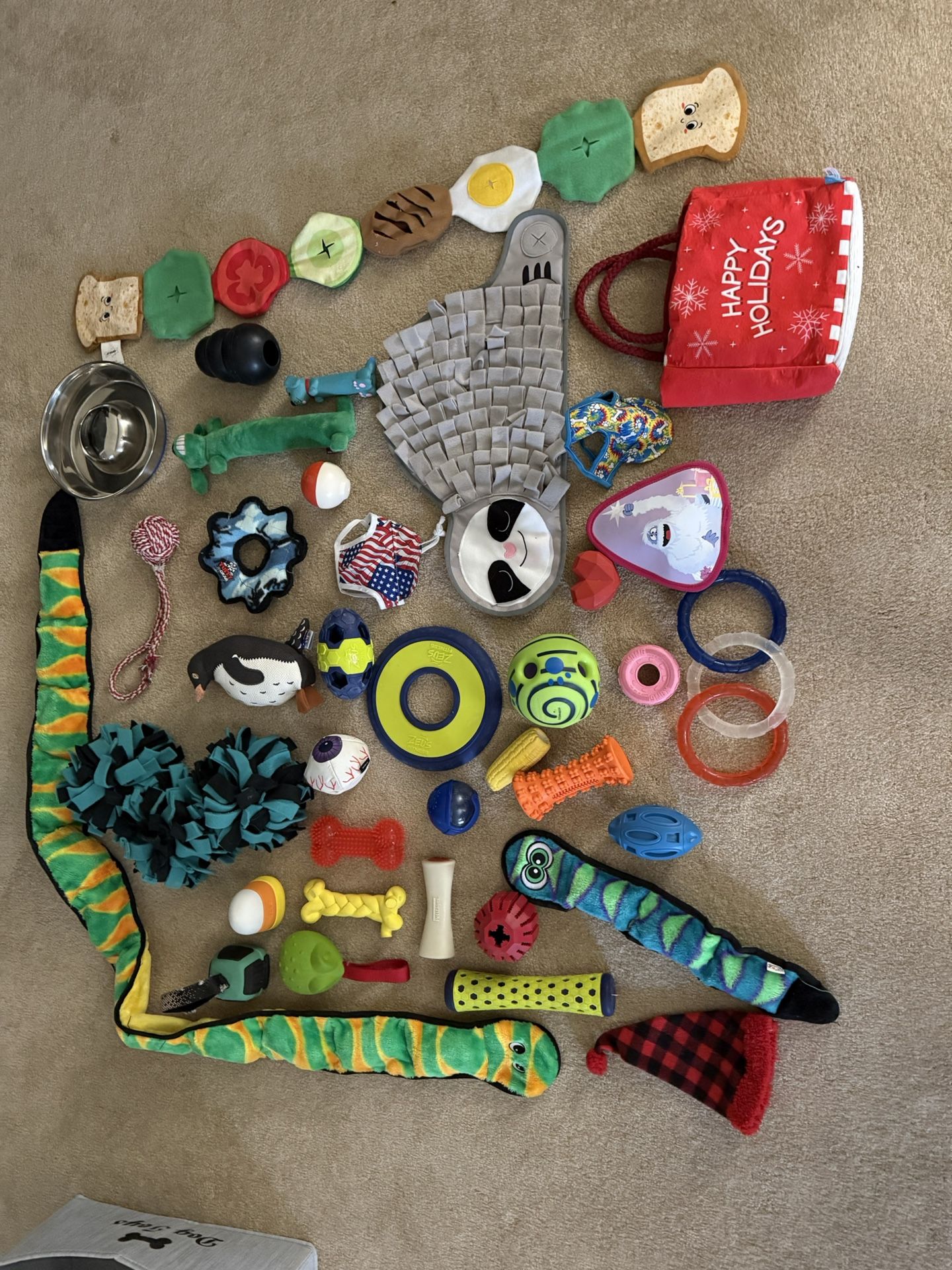 Enormous Mound Of Dog Toys