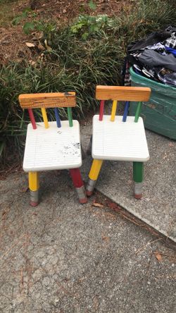Kids Pencil Chairs