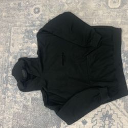 Black M Essential Hoodie.