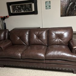 Lazy boy Leather Sofa