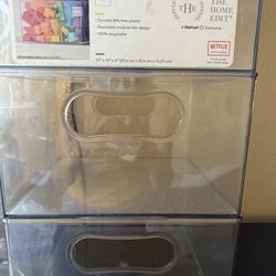 Clear Tall And Wide Containers 🫙 