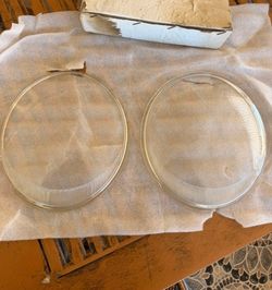 vw early beetle headlight lenses