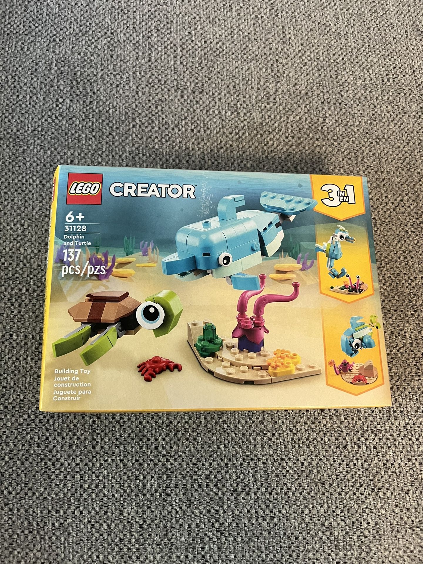 Lego 3in1 - Dolphin And Turtle