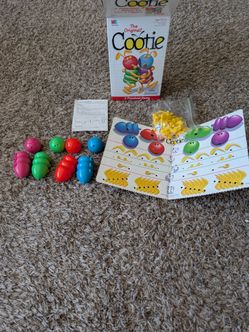 Milton Bradley The Original Cootie Board Game