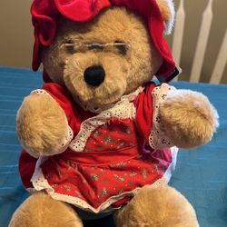 Mrs. Santa Claus, With Stand, Plush