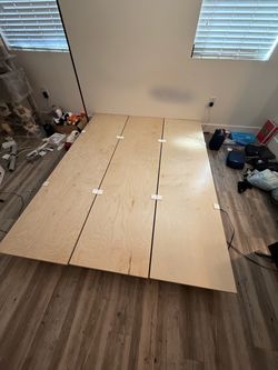 Floyd queen size platform bed frame
