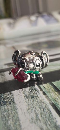 Stitch Rose Charm