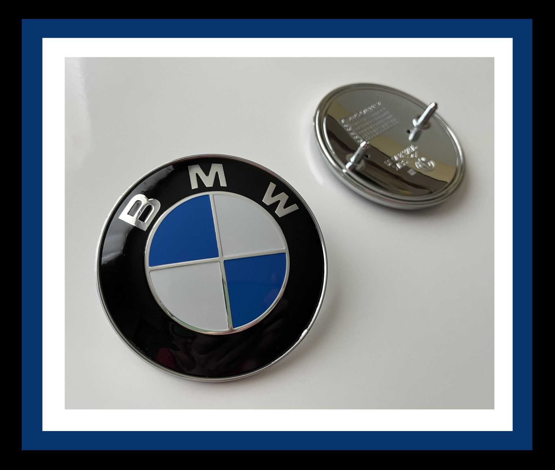 ➡️(New) BMW Hood or Trunk Emblem (82mm/3.35”)