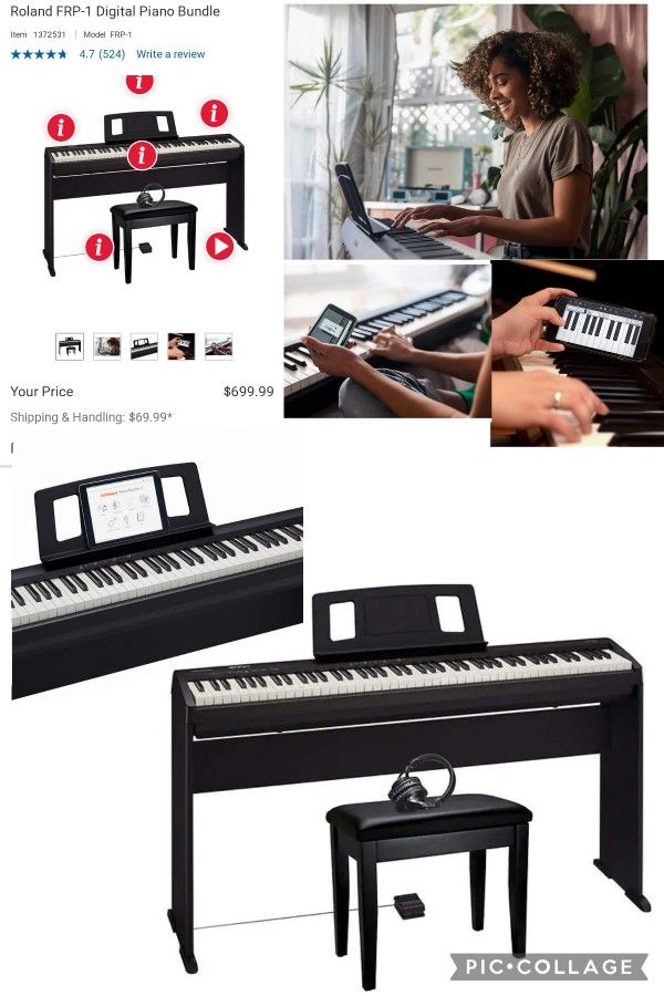 New Digital Piano Bunble