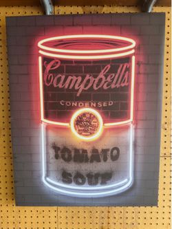 Campbells Soup and Coca Cola Pictures on Canvas