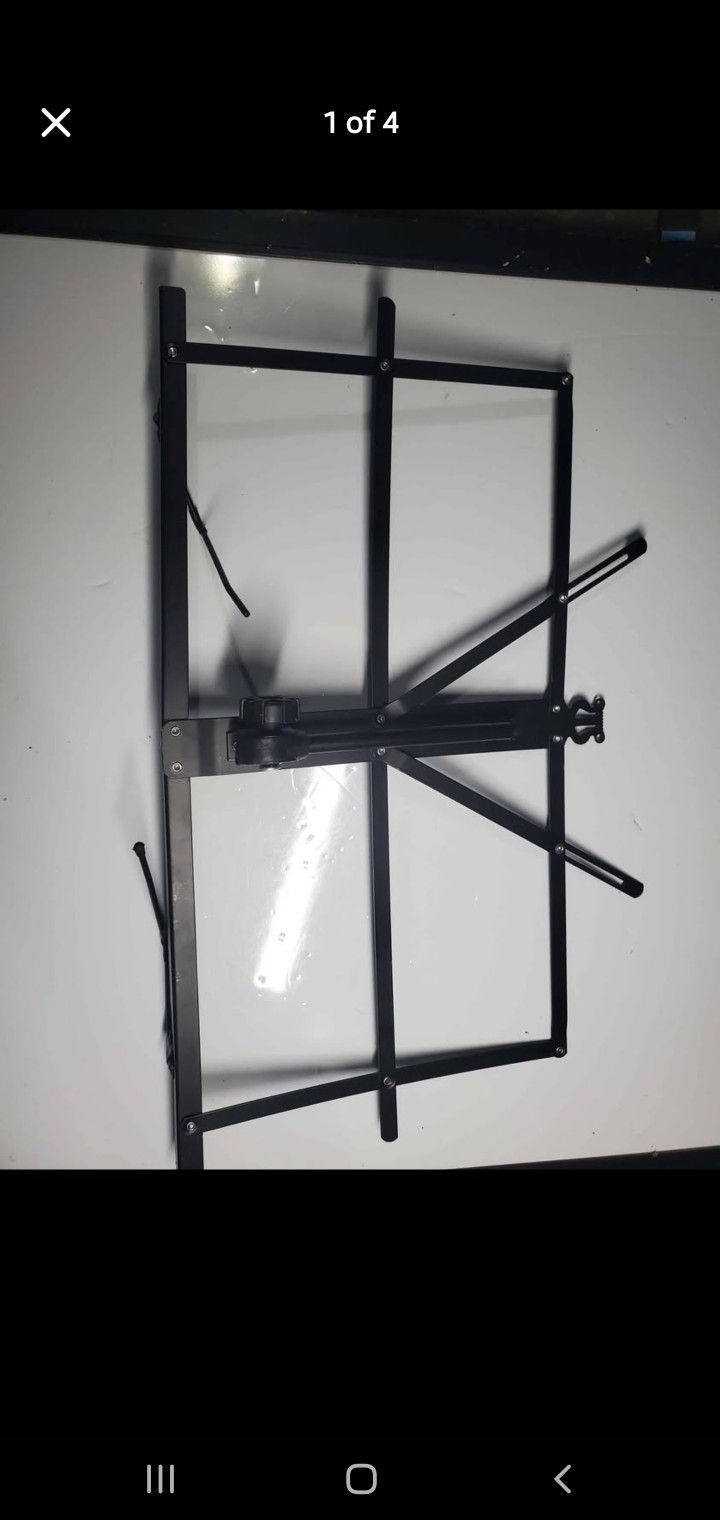 Brand New Foldable Music Stand for Sheet Music Piano, ETC