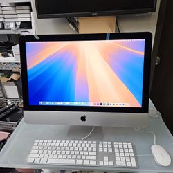 2019 Apple IMac 21.5" All In One Six Core I5 Computer 16 GB RAM 512 GB SSD Sequoia OS 2025