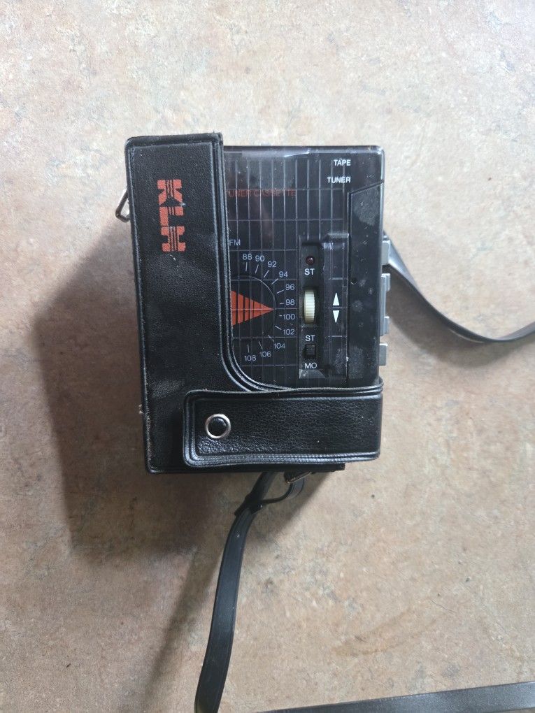 Vintage Cassette Recorder KLH