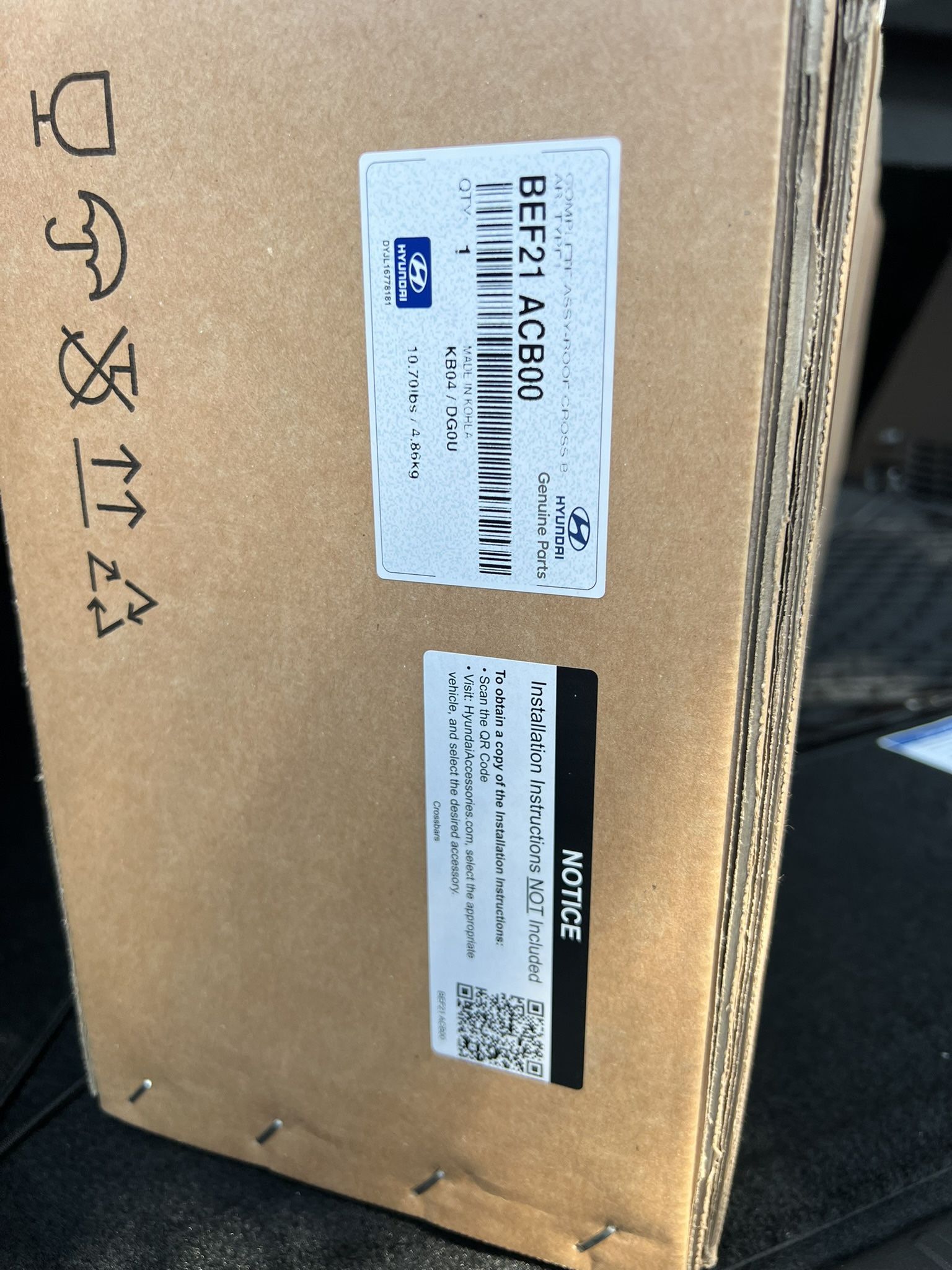 Hyundai Kona 2025 Rack