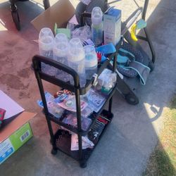 Baby Clothes, Bottles, Stroller 