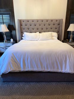 Cal king platform bed