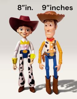 Disney Toy Story Jessie and Woody w/ Hats