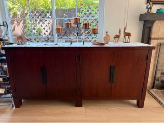 BUFFET CABINET SOLID WOOD