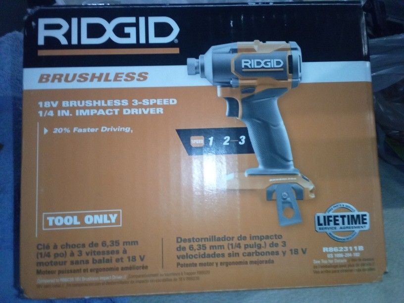 Ridgid Impact Drill