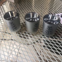 Three Candle Holders 