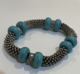 Blue Marble Bracelet 