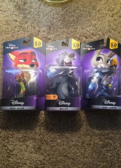 Disney Infinity Baloo , Nick Wilde & Judy Hopps