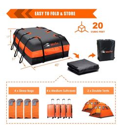 MeeFar Car Roof Bag XBEEK Rooftop