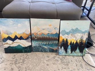 triptychs 3 canvas prints