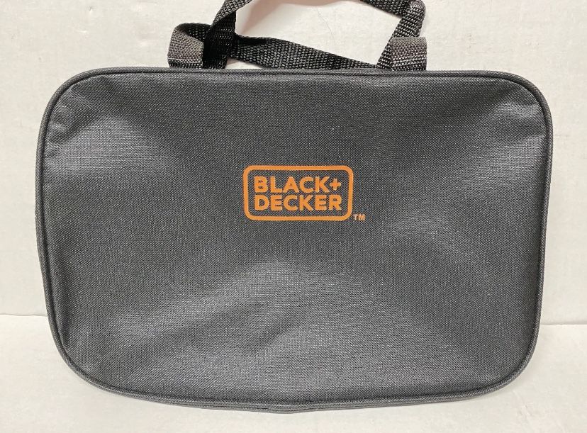 BLACK & DECKER 20V CORDLESS DRILL IMPACT TOOL STORAGE BAG 13.5 X 3.5X 8.5