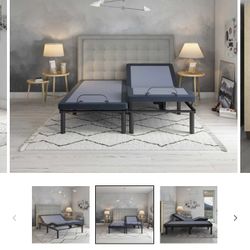 King Size Adjustable Bed Frame And Mattress 