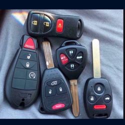 Keys and Remotes Fobs Cut And Programmed Prices Vary Llaves Y Controles