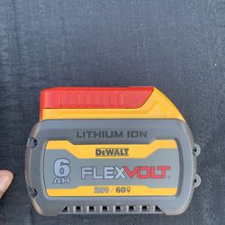 Dewalt Flexvolts 6 Ah 