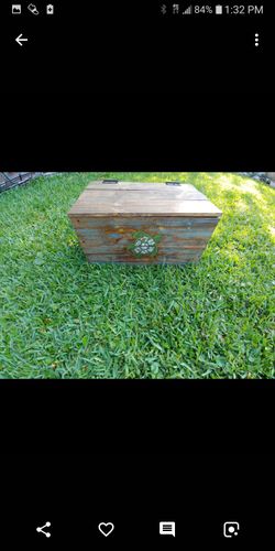 Hand made toy box