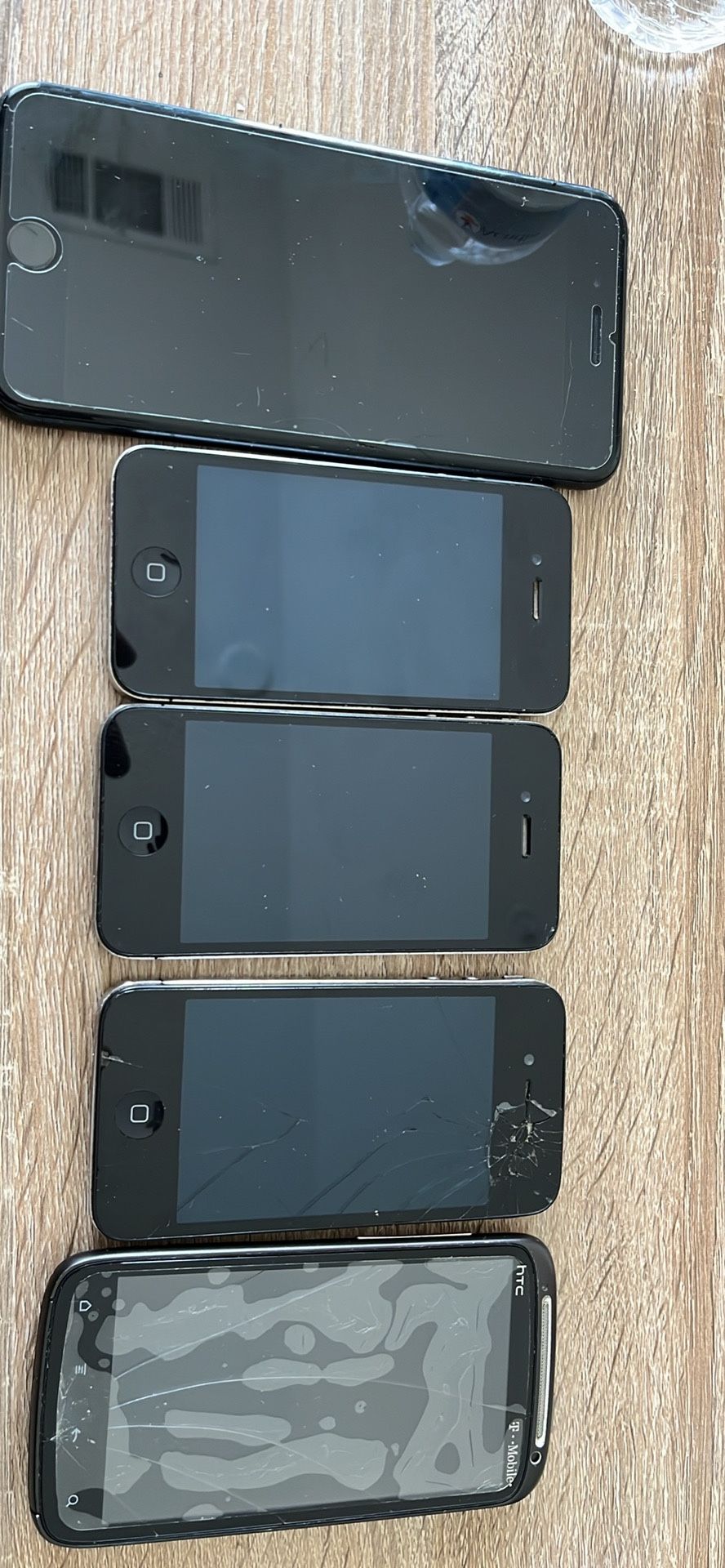 5 OLD PHONES FOR SALE