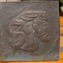 Craftsman Copper Repousse Sculpture