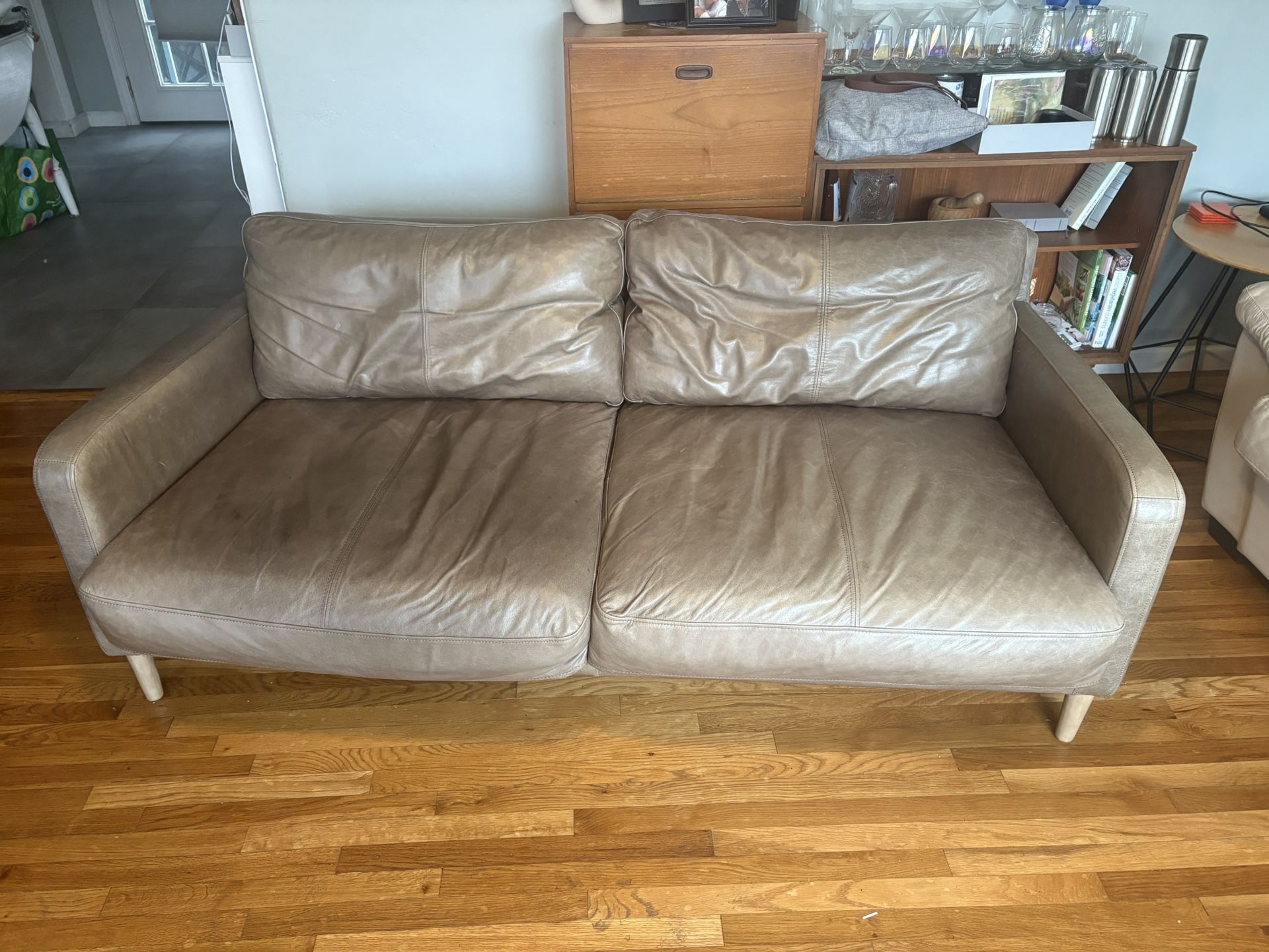Taupe Colored Sofa
