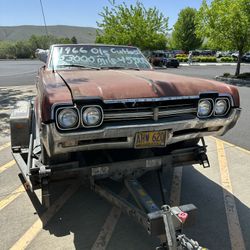 1966 Olds Cutlass Convertible With 53,000 Original Miles