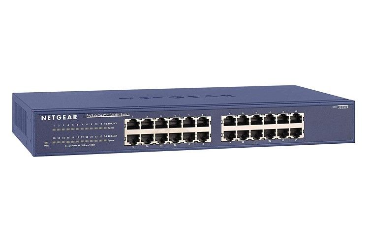 Netgear Prosafe 24 Port Gigabit Switch Rack MNT