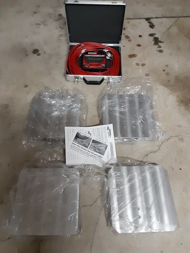 Brand New Never Been Used, Longacre 52-72624 Computerscales Accuset || , Wired KARTING Corner Weight Scales . $650