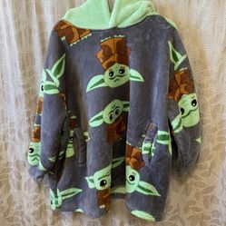 Kids Baby Yoda Star Wars Snuggie 