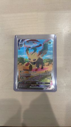 Leafeon Vmax alternate art - evolving skies