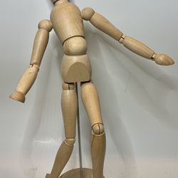 Wooden Jointed Human Figure 