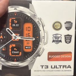  TANK T3 Ultra GPS Smart Watch Men GPS Sports Tracking 50M Waterproof 